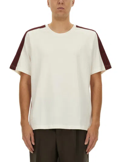 Adidas Originals By Wales Bonner "set-in" T-shirt In Neutral