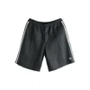 Adidas Originals By Wales Bonner Logo Shorts In Black