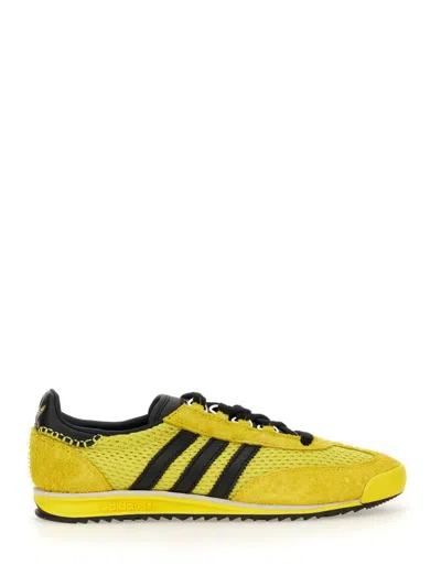 Adidas Originals By Wales Bonner Trainer Sl76 Unisex In Yellow
