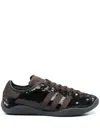 Adidas Originals By Wales Bonner Lo Pro Sequin Sneakers In Black Fabric In Black