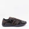 Adidas Originals By Wales Bonner Lo Pro Sequin Sneakers In Black Fabric