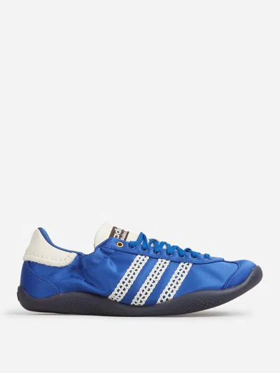 Adidas Originals By Wales Bonner Karintha Lo Sati Sneakers In Blue Fabric