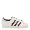 Adidas Originals By Wales Bonner Superstar Croc Leather Sneakers In White