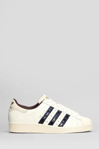 Adidas Originals By Wales Bonner Superstar Trainers In White