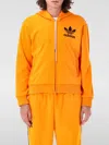 Adidas Originals By Wales Bonner Track Hoodie Sweatshirt In Orange Polyester In Orange