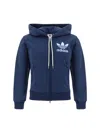 Adidas Originals By Wales Bonner Hooded Sweatshirt In Blue
