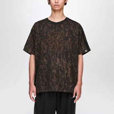 Adidas Originals By Wales Bonner T-shirt Song For The Mute Adi006 Black/wild Brown
