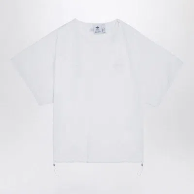 Adidas Originals By Wales Bonner Adidas By Wales Bonner T-shirt With Drawstring In White