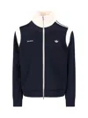 Adidas Originals By Wales Bonner Navy Stretch Twill Slim Track Jacket In Blue