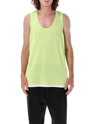 Adidas Originals By Wales Bonner Wb Knit Vest In Yellow