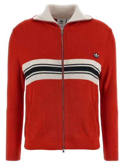 Adidas Originals By Wales Bonner Wb Track Sweatshirt In Red