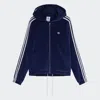 Adidas Originals By Wales Bonner Wb Velour Track Jacket Clothing In Blue