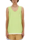 Adidas Originals By Wales Bonner X Wales Bonner Tank Top In Semi Frozen Yellow