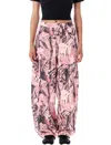 Adidas Originals Camo Print Cargo Pant In Pink