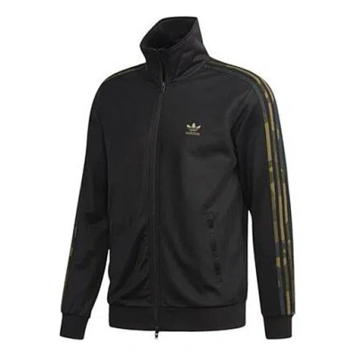 Adidas Originals Camouflage Track Jacket For Men Black