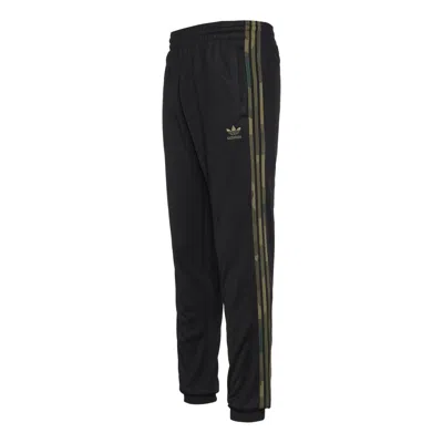 Adidas Originals Camouflage Track Pants For Men Black