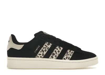 Pre-owned Adidas Originals Campus 00s Black Leopard (women's) Sneakers In Core Black/supplier Color/wonder Beige In Multi