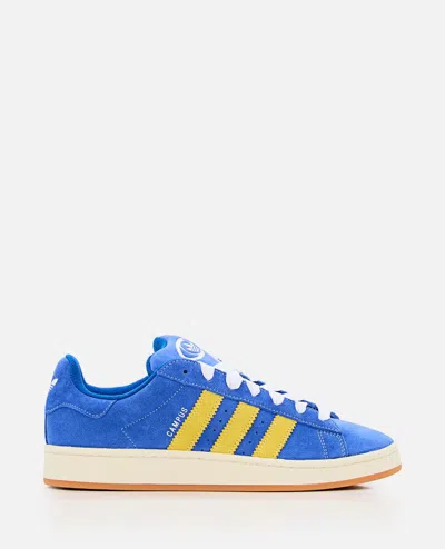 Adidas Originals Suede Campus Sneakers Rubber Sole In Blue