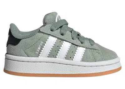 Pre-owned Adidas Originals Campus 00s Comfort Closure Sneakers In Silver Green/cloud White/gum In Multi