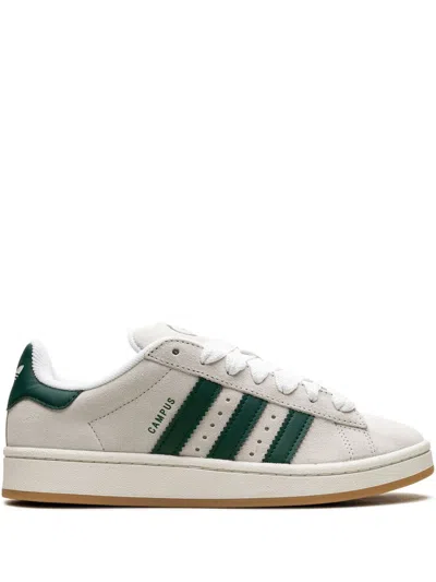 ADIDAS ORIGINALS CAMPUS 00S "CRYSTAL WHITE/COLLEGIATE GREEN" SNEAKERS