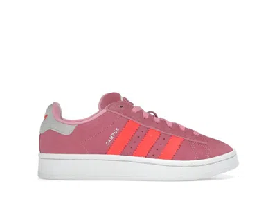 Pre-owned Adidas Originals Campus 00s (kids) Sneakers In Bliss Pink/solar Red/cloud White