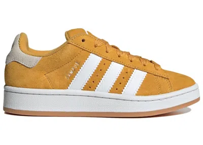 Pre-owned Adidas Originals Campus 00s (kid's) Sneakers In Preloved Yellow/cloud White/gum