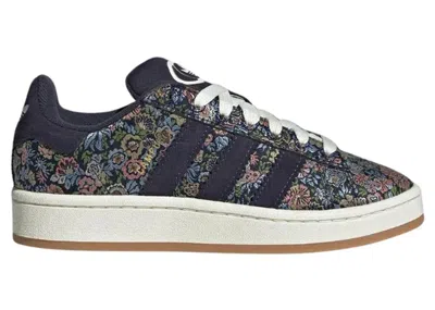 Pre-owned Adidas Originals Campus 00s Liberty London Floral Embroidery (kids) Sneakers In Off White