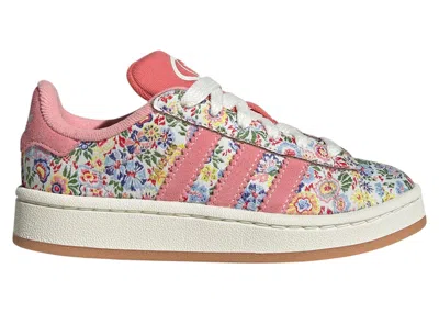 Pre-owned Adidas Originals Campus 00s Liberty London Floral Embroidery Sneakers In Off White/gum