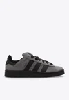 Adidas Originals Womens Adidas Campus 00s Brand-stripe Low-top Suede Trainers In Gray