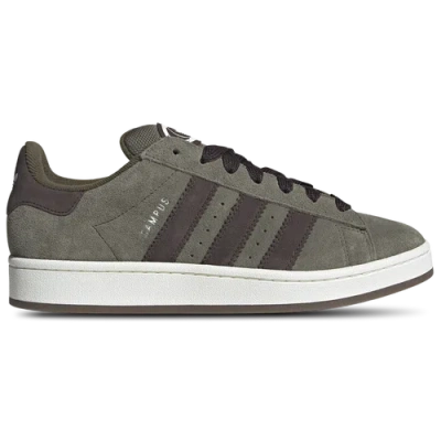 Adidas Originals Campus 00s In Olive Strata/dark Brown/white