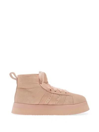 Adidas Originals Campus 00s Platform High-top Sneakers In Pink