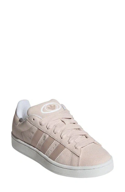 Adidas Originals Campus 00s Trainer In White/beige/pink