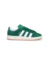 Adidas Originals Campus 80s Leather-trimmed Suede Sneakers In Green
