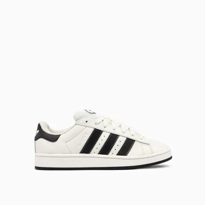 Adidas Originals Campus 00s Leather Sneakers In White
