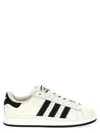 Adidas Originals Campus 00s Leather Sneakers In White/black