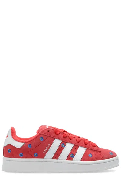 Adidas Originals Campus 00s Floral-embroidery Sneakers In Multi