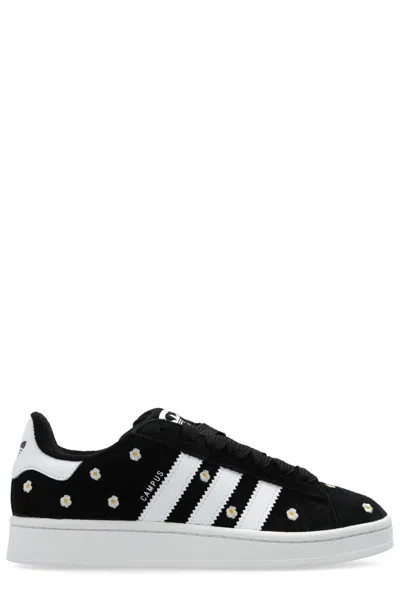 Adidas Originals Womens  Campus Oos In Black/white/daisy