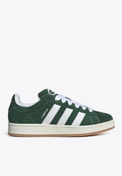 Adidas Originals Campus 00s Suede Low-top Sneakers In Green