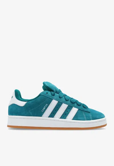 Adidas Originals Campus 00s Suede Low-top Sneakers In Teal