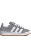 Adidas Originals Womens Adidas Campus 00s Brand-stripe Low-top Suede Trainers In Gray