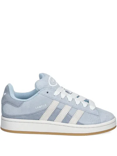Adidas Originals Campus 00s Suede Stripe Sneakers In Blue