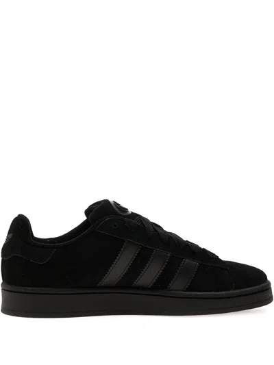 Adidas Originals Campus 00s Suede Three-stripe Sneakers In Black