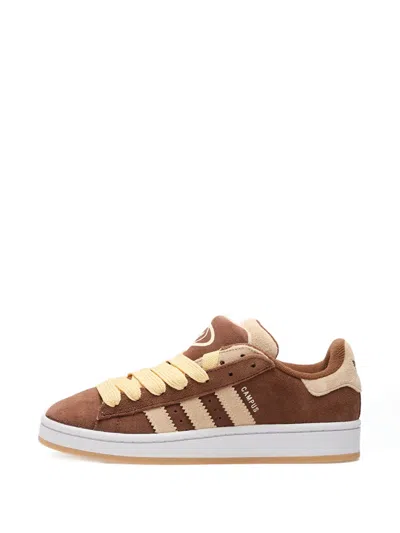 Adidas Originals Campus 00s Three-stripe Sneakers In Brown