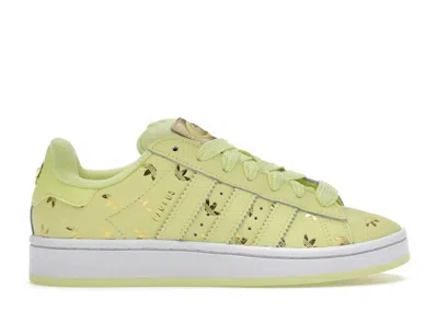 Pre-owned Adidas Originals Campus 00s Trefoil (women's) Sneakers In Pulse Yellow/gold Metallic