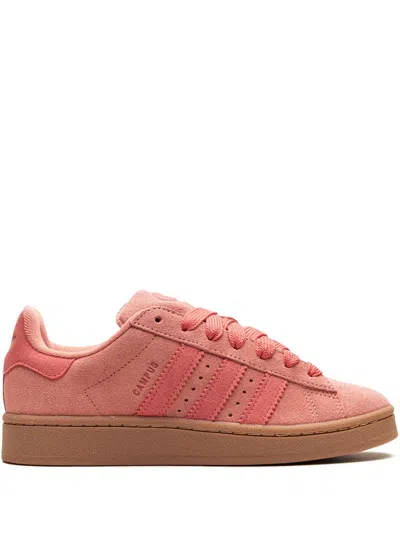 Adidas Originals Campus 00s Rubber Sole Sneakers In Orange And Pink