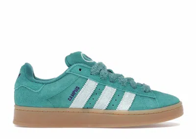 Pre-owned Adidas Originals Campus 00s (women's) Sneakers In Active Green/semi Flash Aqua/collegiate Purple