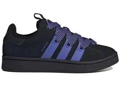 Pre-owned Adidas Originals Campus 00s (women's) Sneakers In Core Black/cobalt Blue In Multi