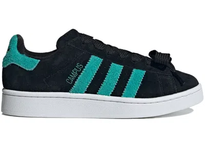 Pre-owned Adidas Originals Campus 00s (women's) Sneakers In Core Black/mint Rush/cloud White