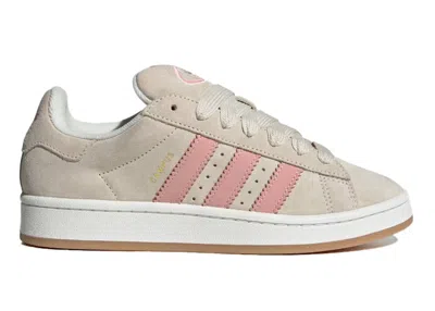 Pre-owned Adidas Originals Campus 00s (women's) Sneakers In Cream White/wonder Mauve/glow Pink In Multi