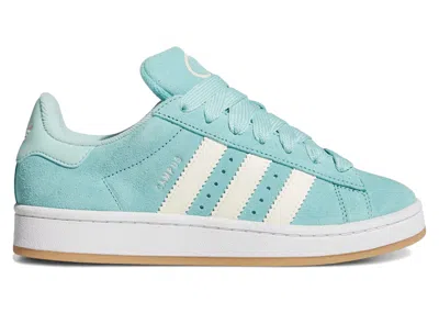 Pre-owned Adidas Originals Campus 00s (women's) Sneakers In Easy Mint/cream White/semi Flash Aqua